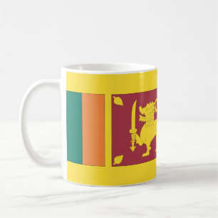 Sri Lanka Flag Coffee Mug