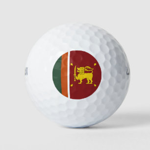 Sri Lanka flag Golf Balls