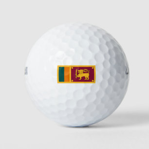 Sri Lanka Flag Golf Balls