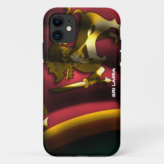 Sri Lanka Flag Iphone 5 Case-Mate Case (Back)