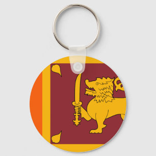 Sri Lanka Flag Keychain