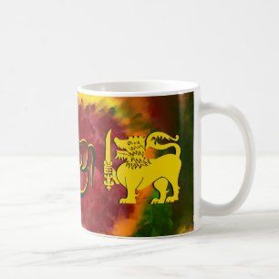 Sri Lanka Flag Lion design for Sri Lankans  Coffee Mug