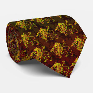 Sri Lanka Flag Lion Design Water Bottle Tie
