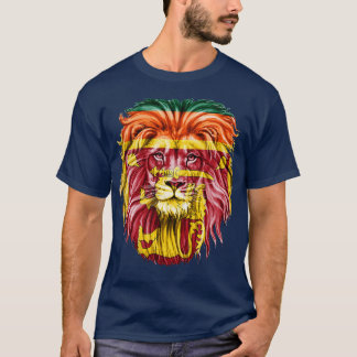 sri lanka flag Lion Flag Of Sri Lanka T-Shirt