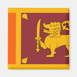 Sri Lanka Flag Magnet