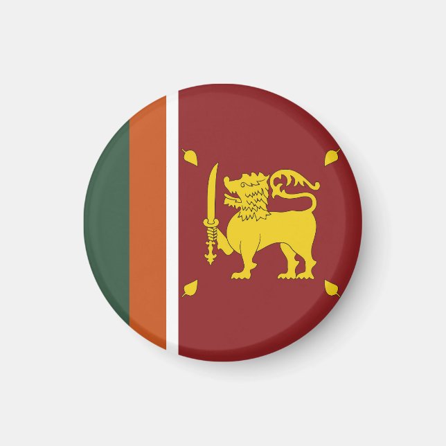 Sri Lanka flag Magnet (Front)