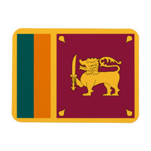 Sri Lanka Flag Magnet