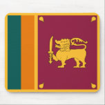 Sri Lanka Flag Mouse Pad<br><div class="desc">Patriotic flag of Sri Lanka.</div>