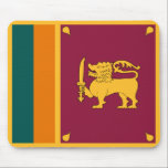 Sri Lanka Flag Mouse Pad<br><div class="desc">Patriotic flag of Sri Lanka.</div>