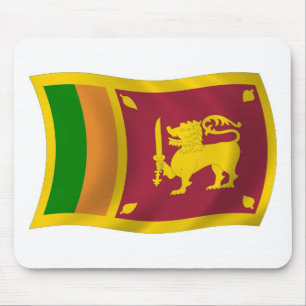 Sri Lanka Flag Mousepad