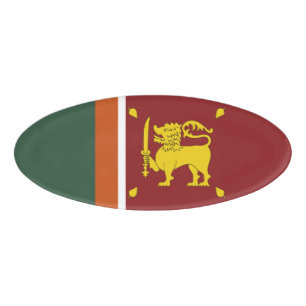 Sri Lanka flag Name Tag