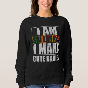 Sri Lanka Flag Proud Sri Lankans Men & Women Sweatshirt