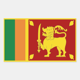 Sri Lanka Flag Sticker