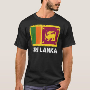 Sri Lanka Flag Support Sri Lankan People Women M T-Shirt