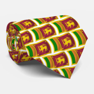 Sri Lanka Flag Tie
