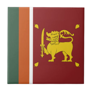 Sri Lanka flag Tile