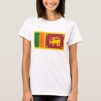 Sri Lanka Flag x Map T-Shirt