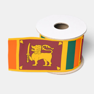 Sri Lanka Grosgrain Ribbon