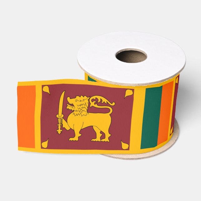 Sri Lanka Grosgrain Ribbon (Spool)