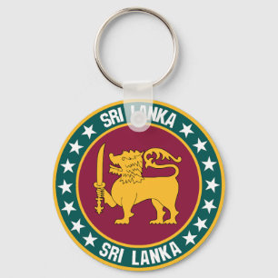 Sri Lanka Keychain