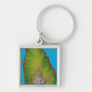 Sri Lanka Keychain