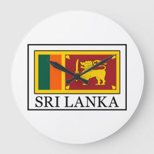 Sri Lanka Large Clock