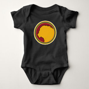 Sri Lanka Lion Sri Lankan National Animal Flag Baby Bodysuit