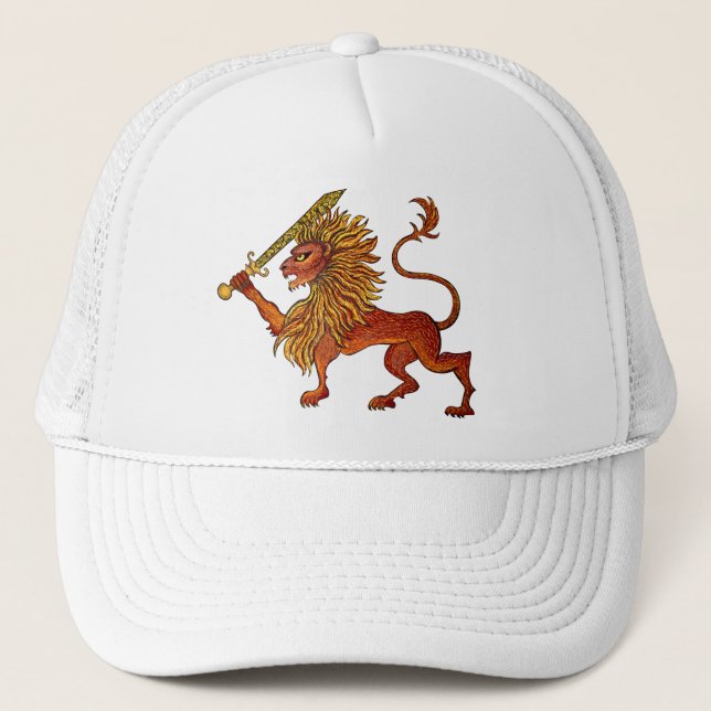 Sri Lanka Lion Trucker Hat (Front)