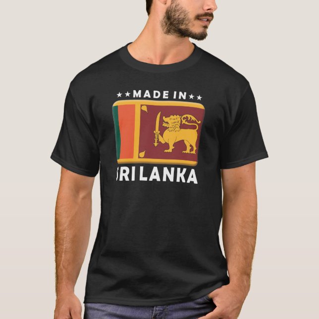Sri Lanka Made T-Shirt (Front)