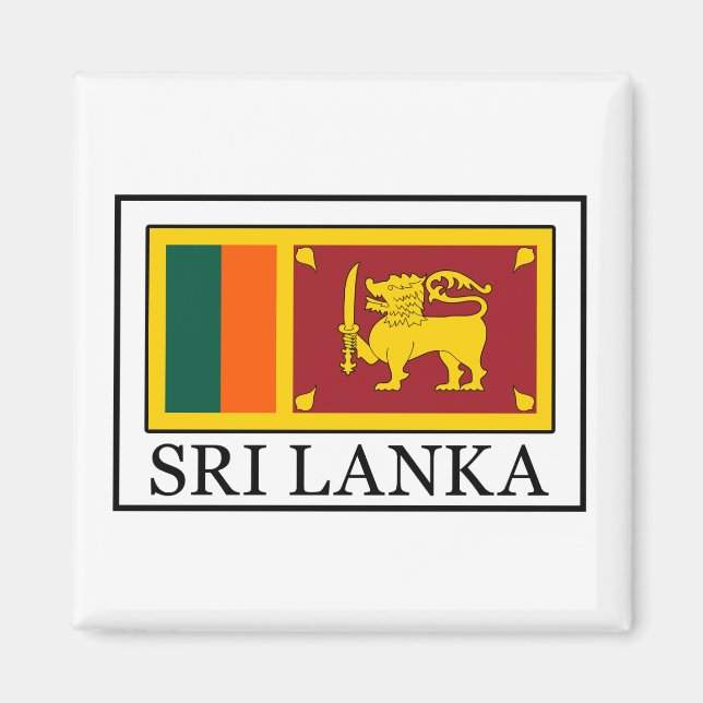 Sri Lanka Magnet (Front)