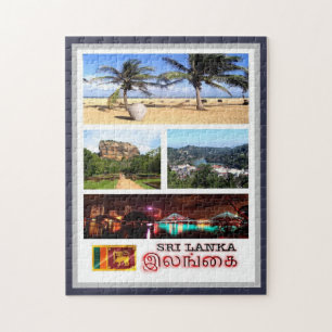 Sri Lanka - Mosaic - Jigsaw Puzzle