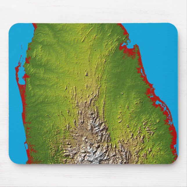 Sri Lanka Mouse Pad (Front)
