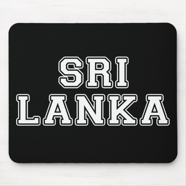 Sri Lanka Mouse Pad (Front)