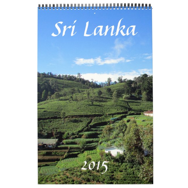 sri lanka photography 2015 calendar (Cover)