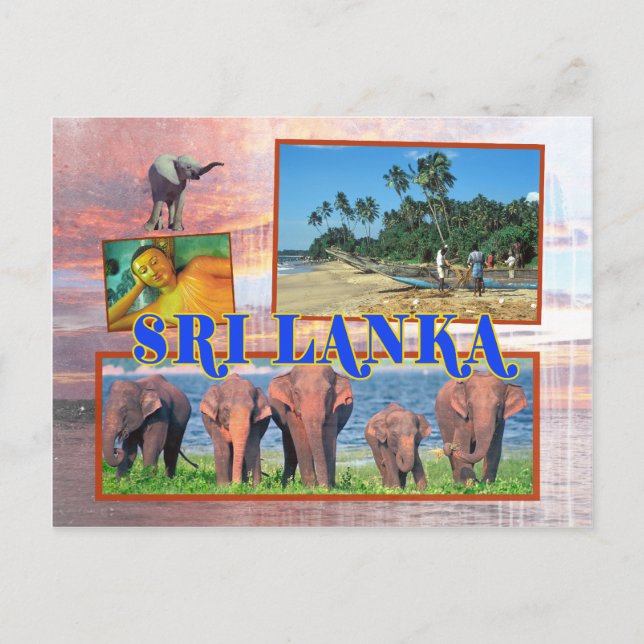 Sri Lanka Postcard (Front)