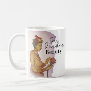 Sri Lanka Sigiriya Paintings Coffee Mug