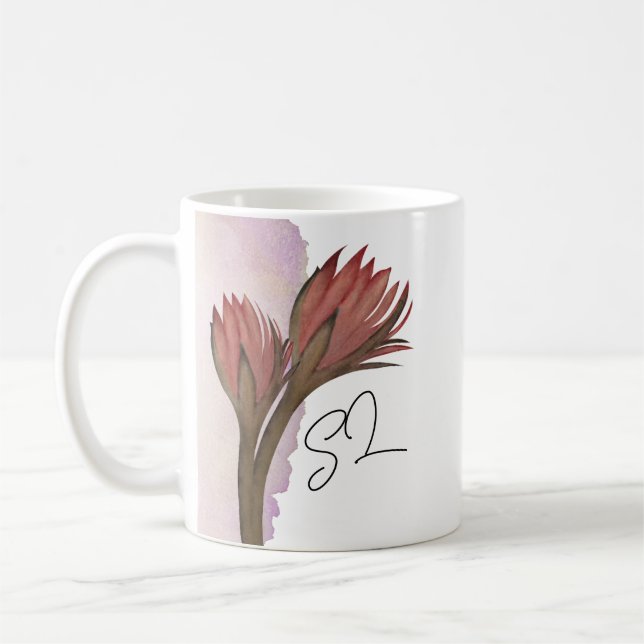 Sri Lanka Sigiriya Paintings Coffee Mug (Left)