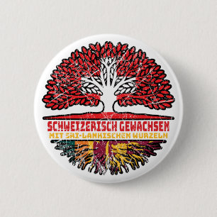 Sri Lanka Sri Lankan Swiss Tree 2 Inch Round Button