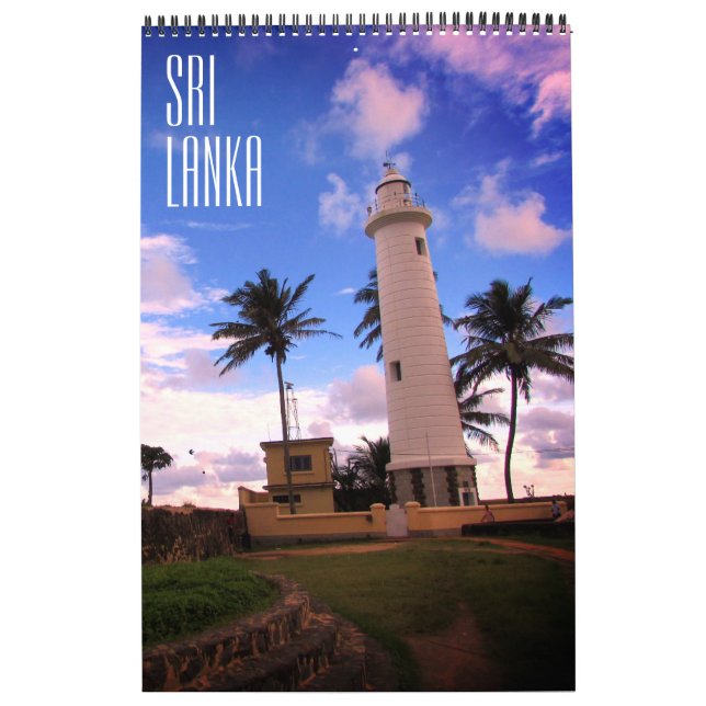 sri lanka travel calendar (Cover)