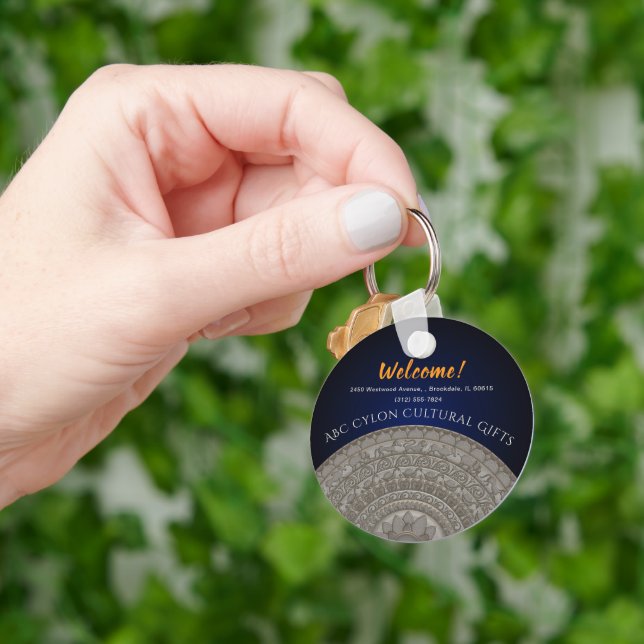 Sri Lanka Welcome  Keychain (Hand)