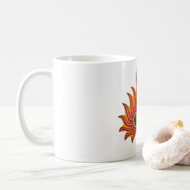 sri lanka wesmuna coffee mug (With Donut)