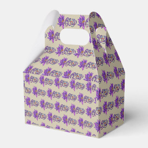SRI LANKA Word with Lotus Favor Box
