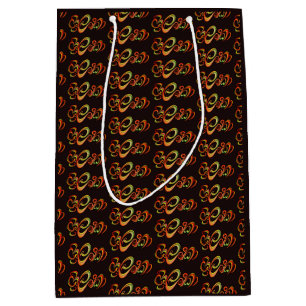 Sri Lanka Wording hand-painted typography Medium Gift Bag