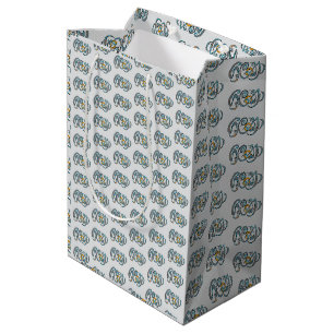 Sri Lanka Wording hand-painted typography Medium Gift Bag