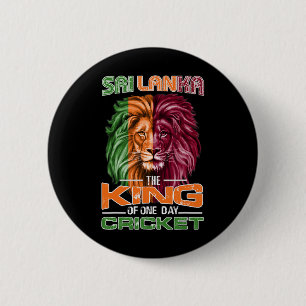 Sri Lankan Cricket Fans And Supporters' Sri Lanka 2 Inch Round Button