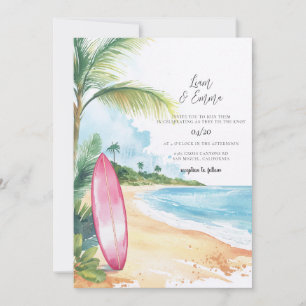 Sri Lankan Wedding Invitation Watercolor