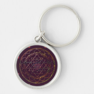 Sri Yantra4 Keychain