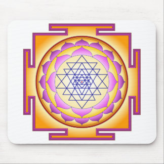 Sri Yantra Chakra Shiva Shakti Navayoni Goddess  Mouse Pad