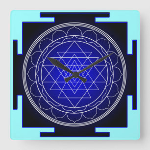 sri yantra clock