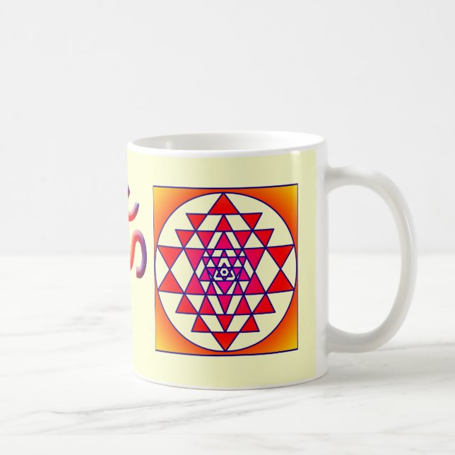 Sri Yantra Coffee Mug (Right)